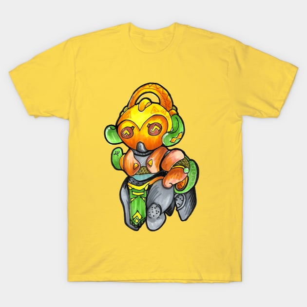 orisa overwatch chibi T-Shirt by Geeky Gimmicks